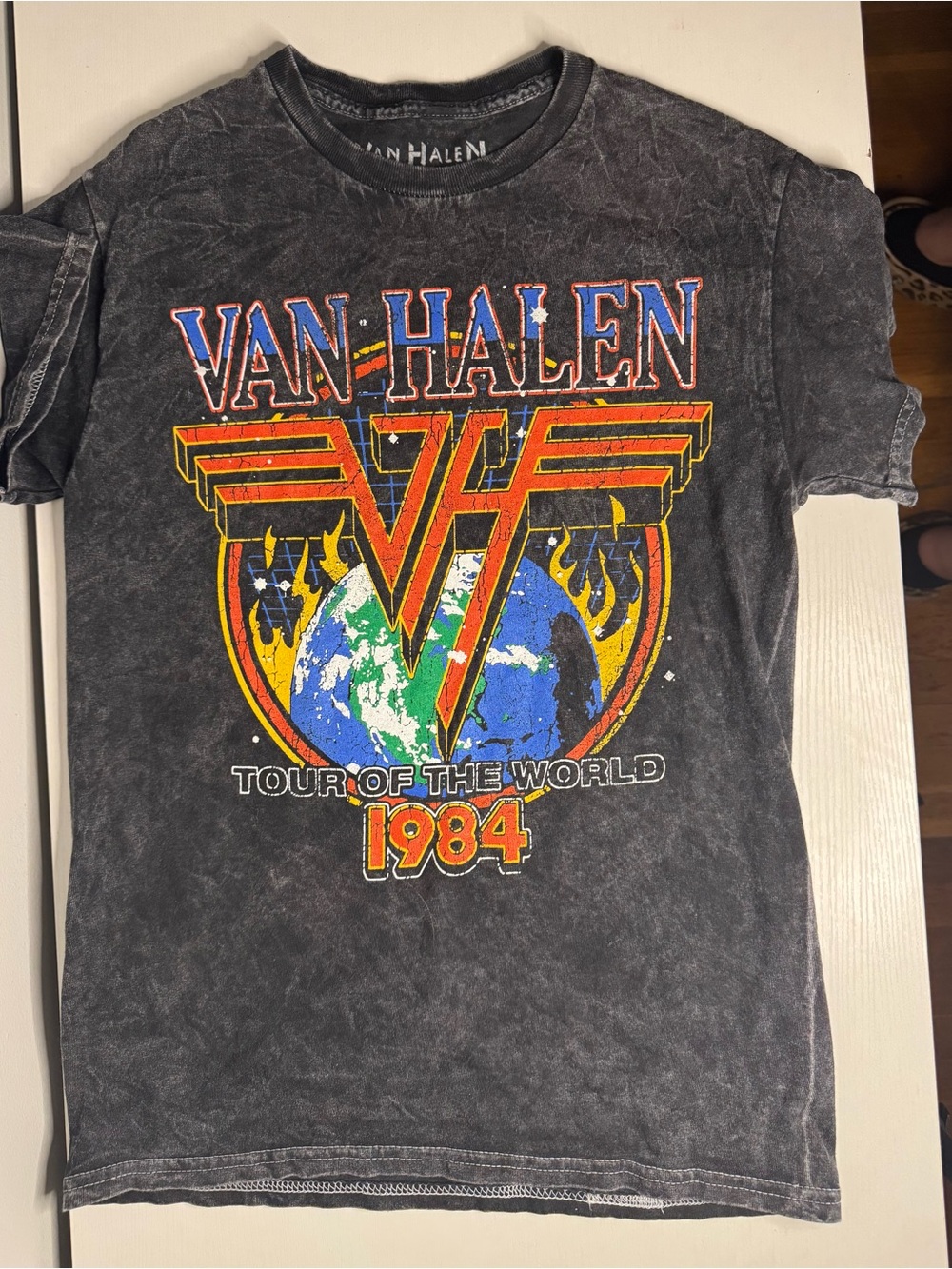 Van Halen 1984 Tour Graphic Tee - Black